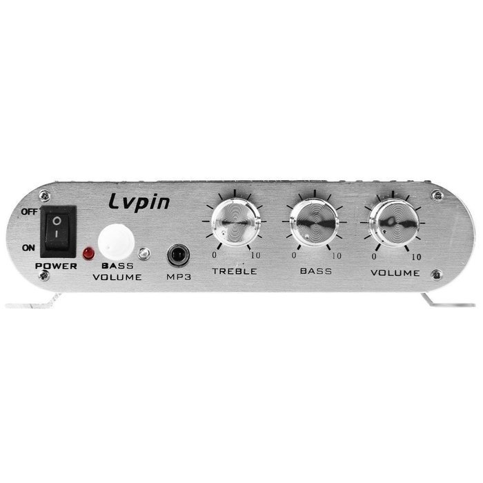 Wesel 12V Lvpin LP-838 Hi-Fi 2.1 Mini Car Motorbike Motorcycle Computer Power Amplifier Player Home CD MP3 MP4... N4