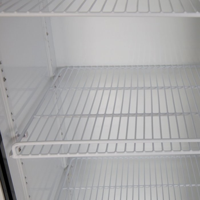 208L Glass Display Showcase Pull Door Commercial Refrigerator Beer Soda Beverages Merchandiser Upright Cooler... N5