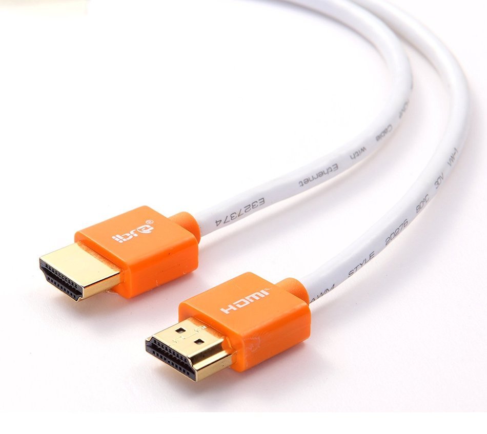 HDMI Cable 10 feet - IBRA Ultra Slim High Speed HDMI Cable with Ethernet ARC CEC - Supports 4K 2160p, HD 1080p... N5