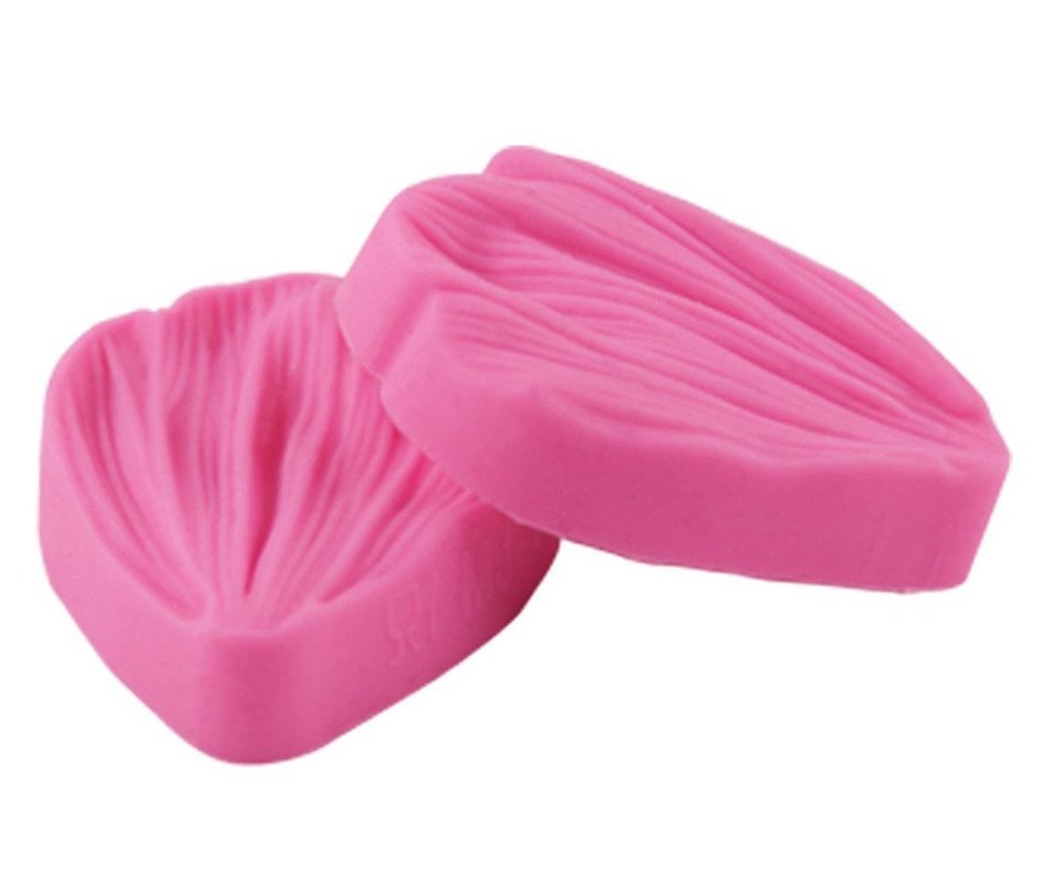 FOUR-C Decorating Supplies Petal Veiner Gumpaste Molds Cupcake Tools Color Pink N2