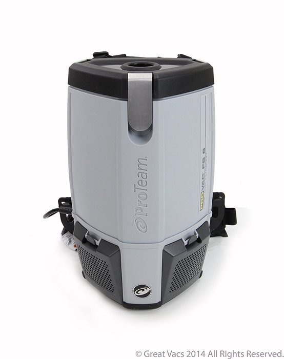 Fully Loaded Proteam ProVac FS6 6 QT Commercial Backpack Vacuum Cleaner