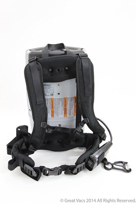 Fully Loaded Proteam ProVac FS6 6 QT Commercial Backpack Vacuum Cleaner N2
