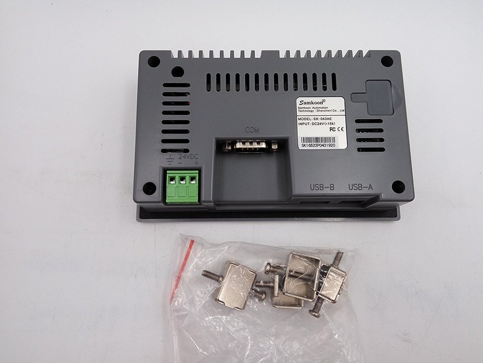 4.3" inch HMI Touch Screen Operator Panel with Programming Cable & Software CNC Control System N4