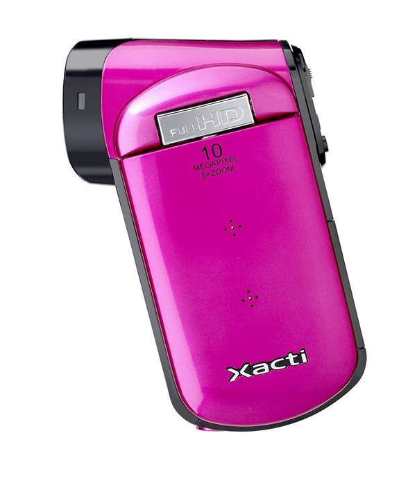 Sanyo Sanyo Vpc-Cg20Exp-B Xacti Cg20 Full Hd Dual Camcorder With 10M Photos And Hdmi - Pink N3