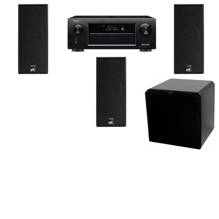 M&K Sound LCR950 Loudspeaker 3.1 HRS12 Denon AVR-X5200W