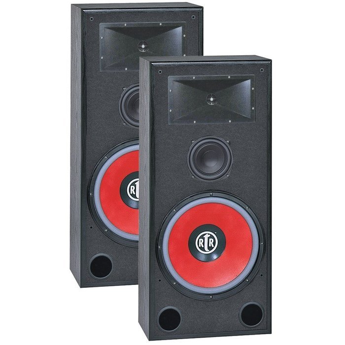 BICRTREV15 - BIC RTR RTR-EV15 15 3-Way Eviction Series Bi-ampable Floor Speaker with High-Efficiency Horn Tweeter