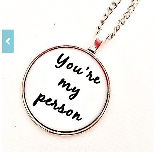Grey's Anatomy necklace - You're my person necklace
