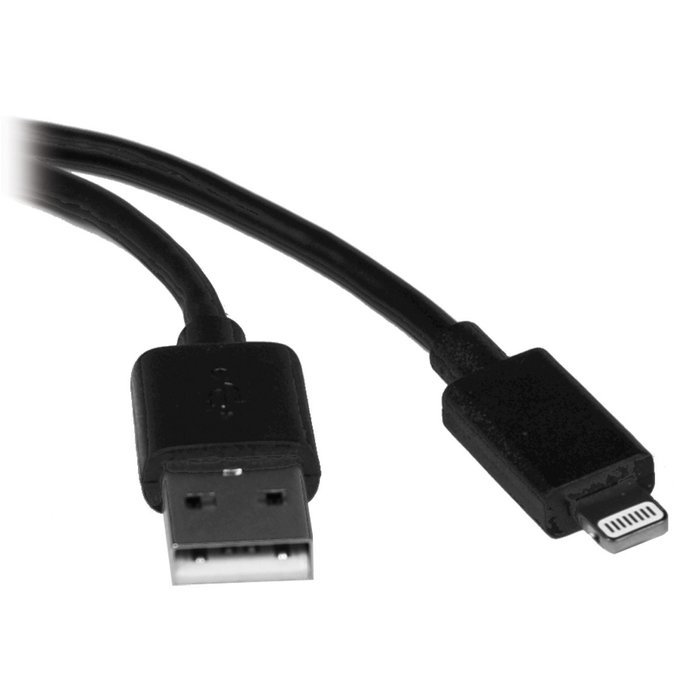 Tripp Lite Apple MFI Certified 10-Feet 3M Lightning to USB Cable Sync Charge iPhone/iPod/iPad - Black (M100-010... N3