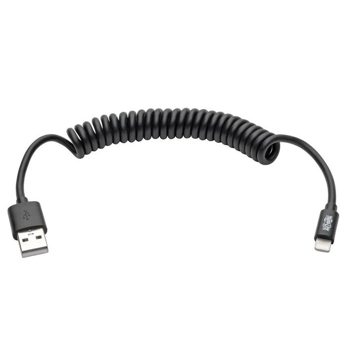 Tripp Lite Apple MFI Certified 10-Feet 3M Lightning to USB Cable Sync Charge iPhone/iPod/iPad - Black (M100-010... N4