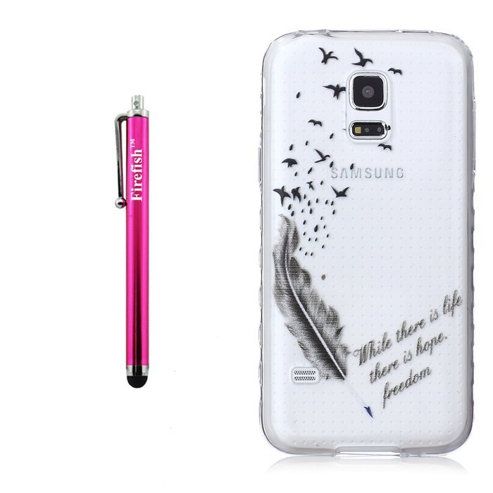 G550 Case, Firefish Colorful Pattern TPU Durable Soft TPU Back [Soft-Flex] [Shock Absorption Technology] Case... N5
