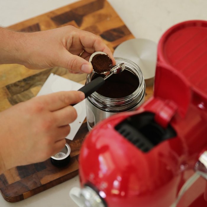 Nespresso Reusable Capsule: Sealpod Starter Pack - One Stainless Steel Refillable Pod for OriginalLine Nespresso... N11