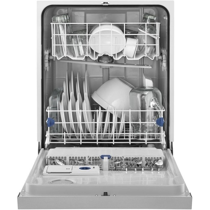 Front Control Dishwasher in Black