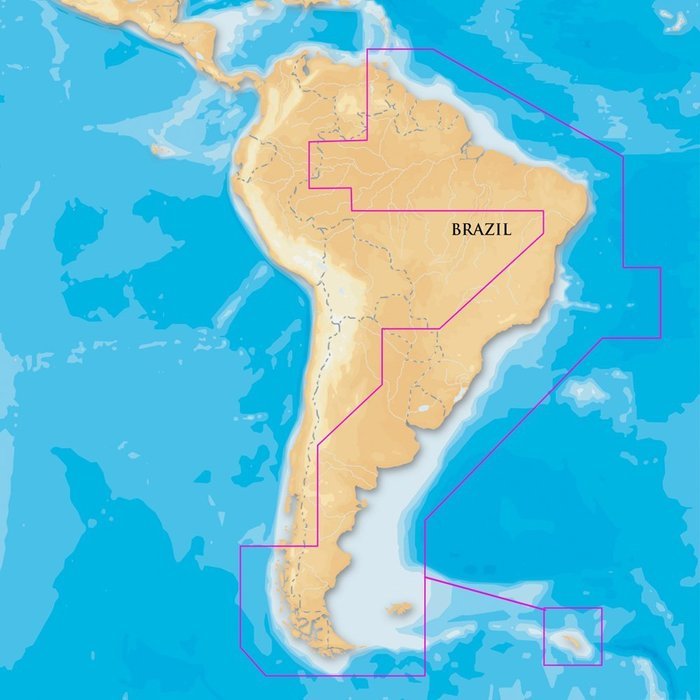 NAVIONICS Navionics Platinum - South America East - microSD/SD / MSD/909P-2 /