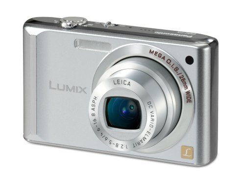 Panasonic Lumix DMC-FX55S 8.1MP Digital Camera with 3.6x Wide Angle MEGA Optical Image Stabilized Zoom (Silver) N2