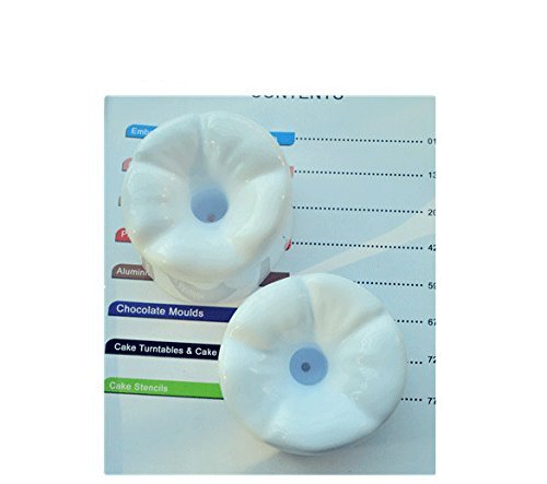 Anyana 2pcs set Peony Plastic Cookie Cutter Cake Mould Tool Kitchen Tool Sugar Paste Baking Mould Cookie Pastry N2