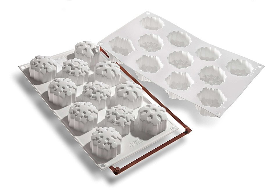 Silikomart Silicone Let's Celebrate Bakeware Multi Cake Pan, Halloween N26
