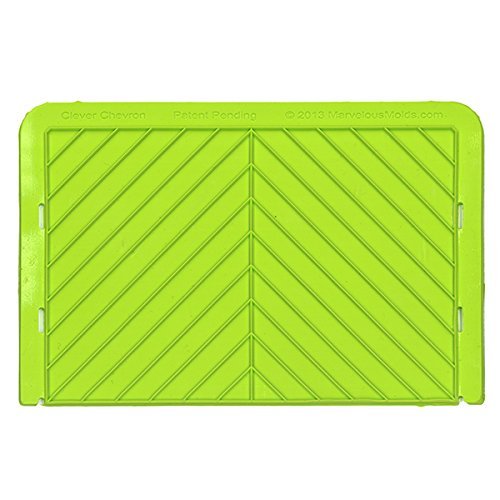 Clever Chevron Onlay Mold by Marvelous Molds N2