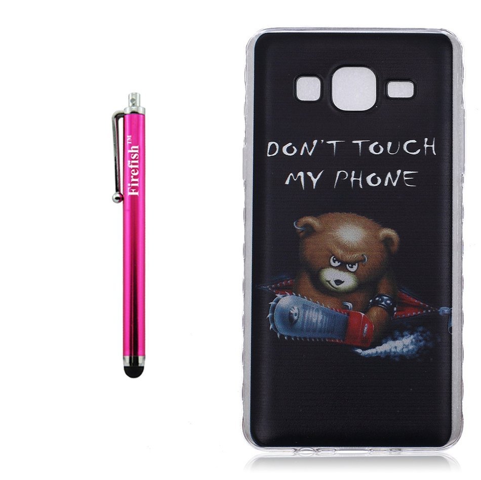 G550 Case, Firefish Colorful Pattern TPU Durable Soft TPU Back [Soft-Flex] [Shock Absorption Technology] Case... N41