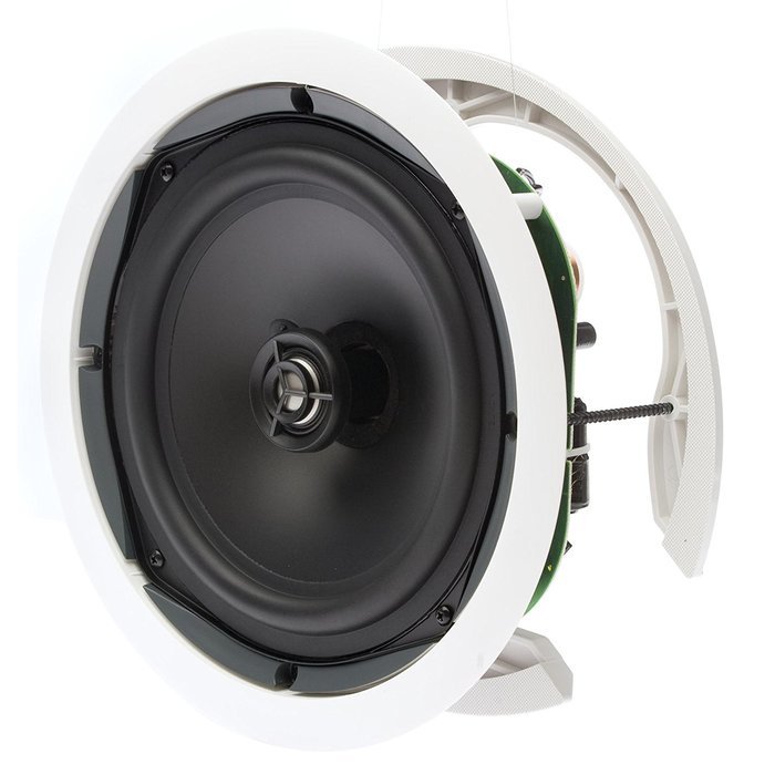 MartinLogan ML-80 Round In-Ceiling speaker, pair (Paintable White) N4