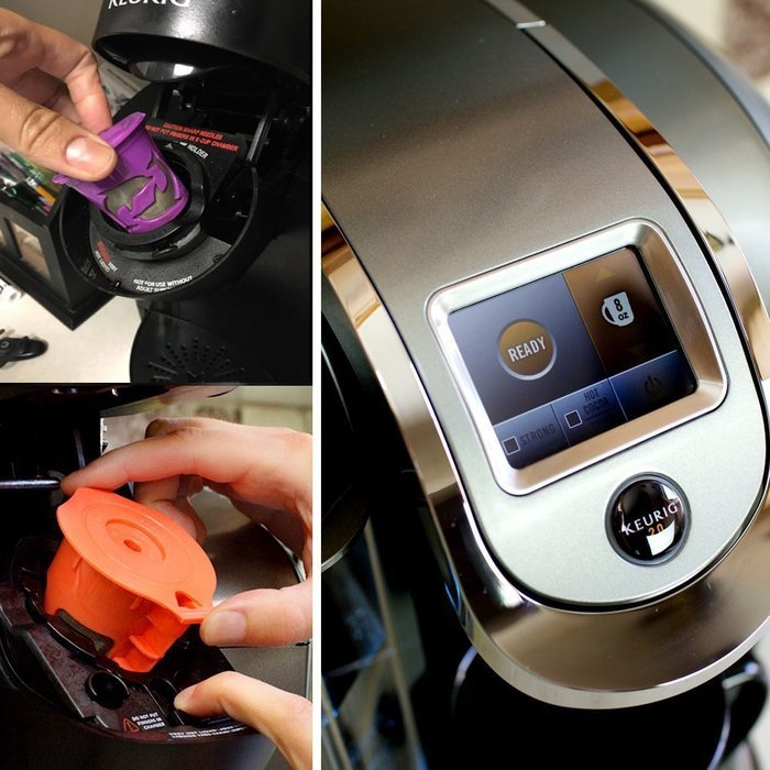 STYDDI Keurig Accessories 1 X Reusable K-Carafe and 2 X Reusable Single K-Cup & 3 X Premium Water Filters Combo... N5
