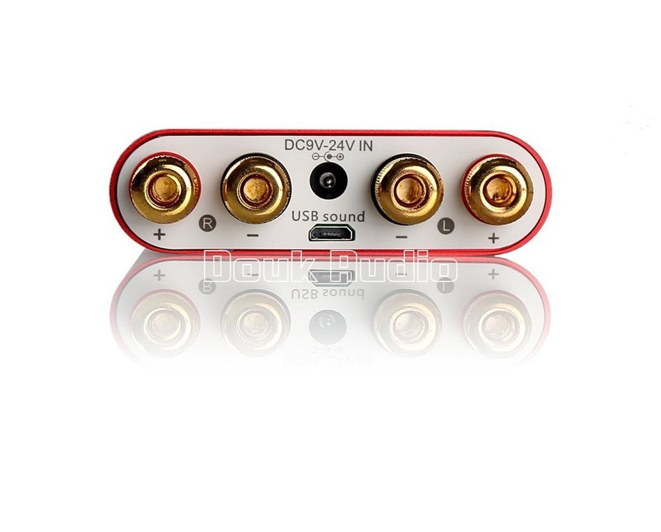 Nobsound NS-10G Mini Bluetooth 4.0 Digital Amplifier 100W HiFi Amp with Power Supply (Blue) N5