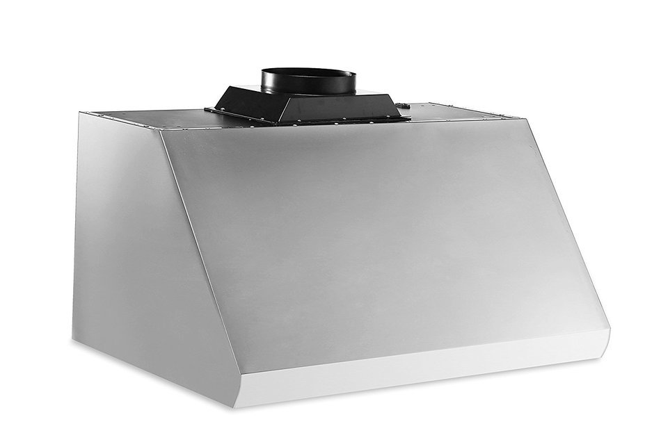 Thorkitchen HRH3605U 36" Under Cabinet Range Hood with 900 CFM Push Control, Stainless Steel