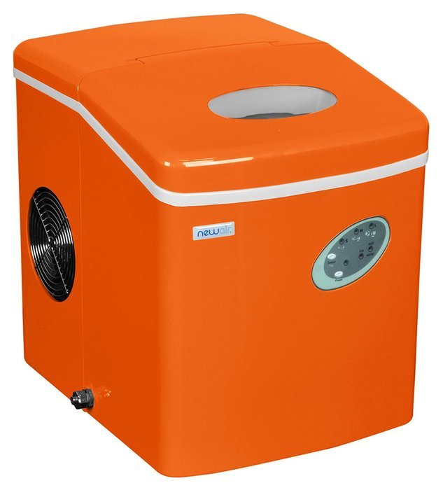 NewAir AI-100R 28-Pound Portable Icemaker, Red N27