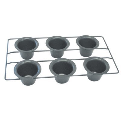 Popover Pan Non-Stick 6 Cup