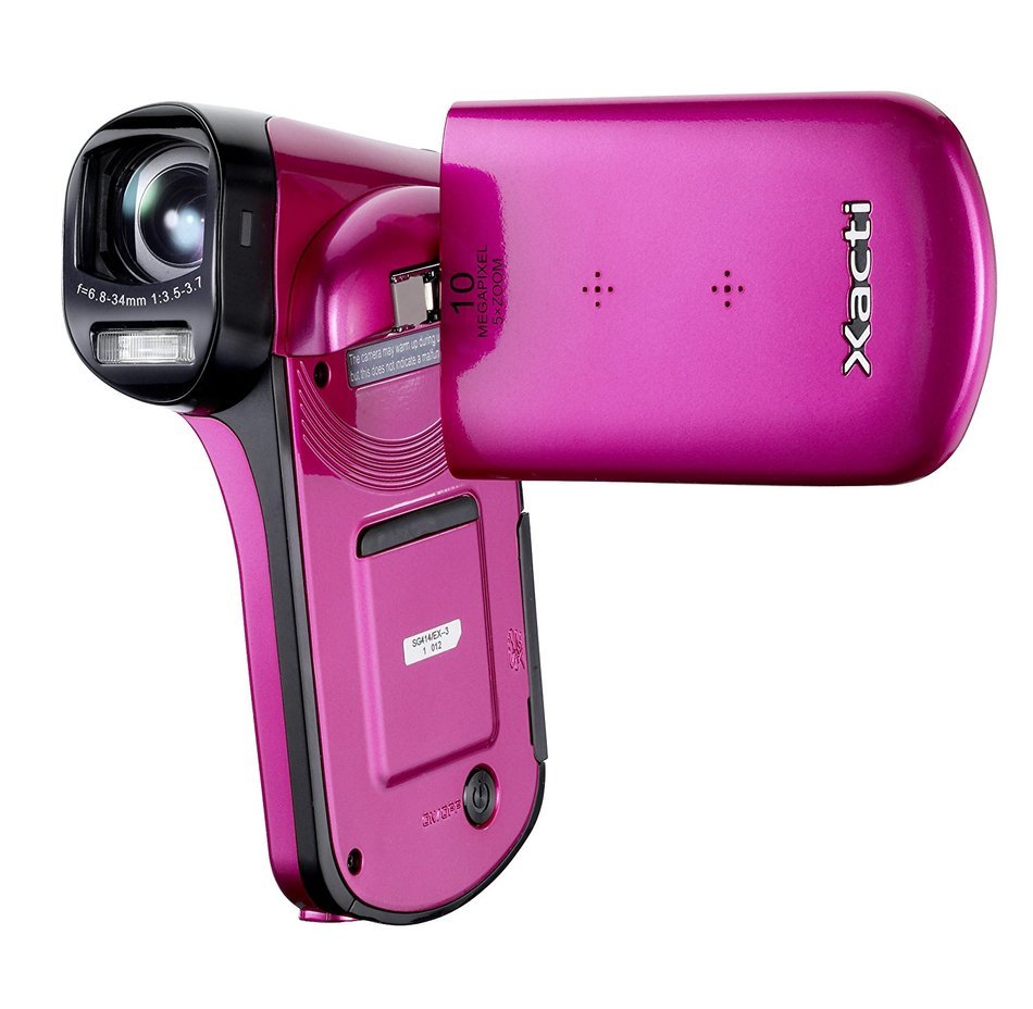 Sanyo Sanyo Vpc-Cg20Exp-B Xacti Cg20 Full Hd Dual Camcorder With 10M Photos And Hdmi - Pink N4