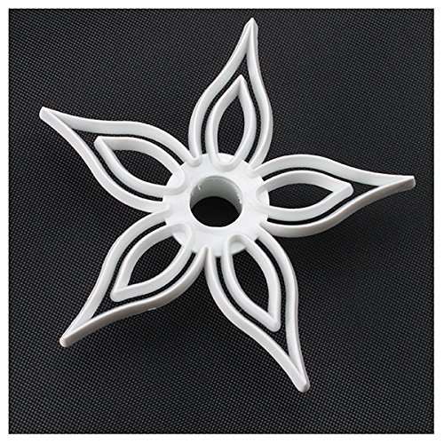 AGPtek 3PCS Food Grade Plastic Fondant Sugarcraft Gum Paste Decorating Kit Cake Mold Cookie Cutter - Star Shape N7