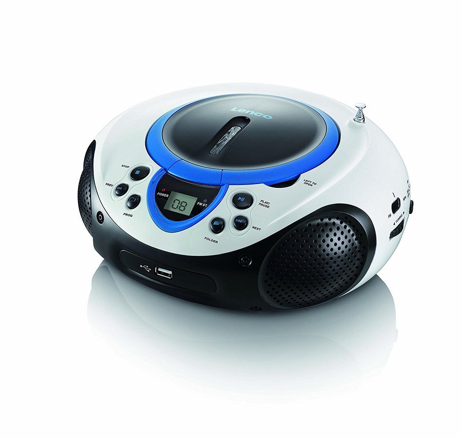 SCD-38 USB - Ghettoblaster - Blau