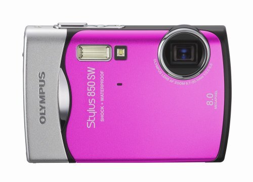 Olympus Stylus 850SW 8MP Digital Camera with 3x Optical Zoom (Yellow) N10