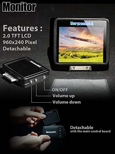 Foxtech HoryzonHD Full HD V4 1080P FPV Camera ModeI (80cm Cable Length) N4