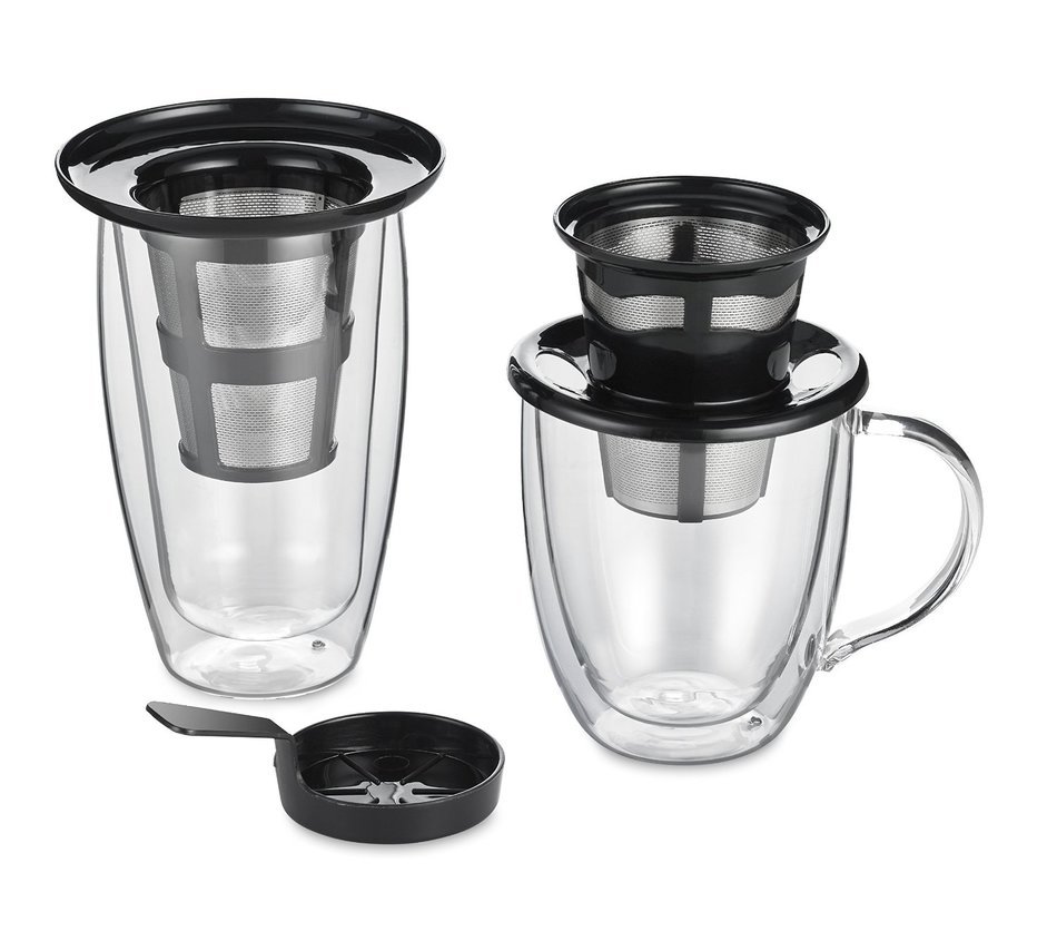 Java Concepts Reusable Single Cup Pour Over Filter for All Keurig K-cup Brewers, Tea Kettle or iCoffee. (Includes... N3