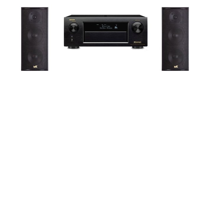 M&K Sound LCR750 Bookshelf 2.0 Denon AVR-X5200W