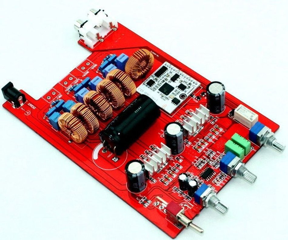 50x2+100W TPA3116 2.1 Bluetooth Class D Amplifier Board w/ Fever module1875 N4