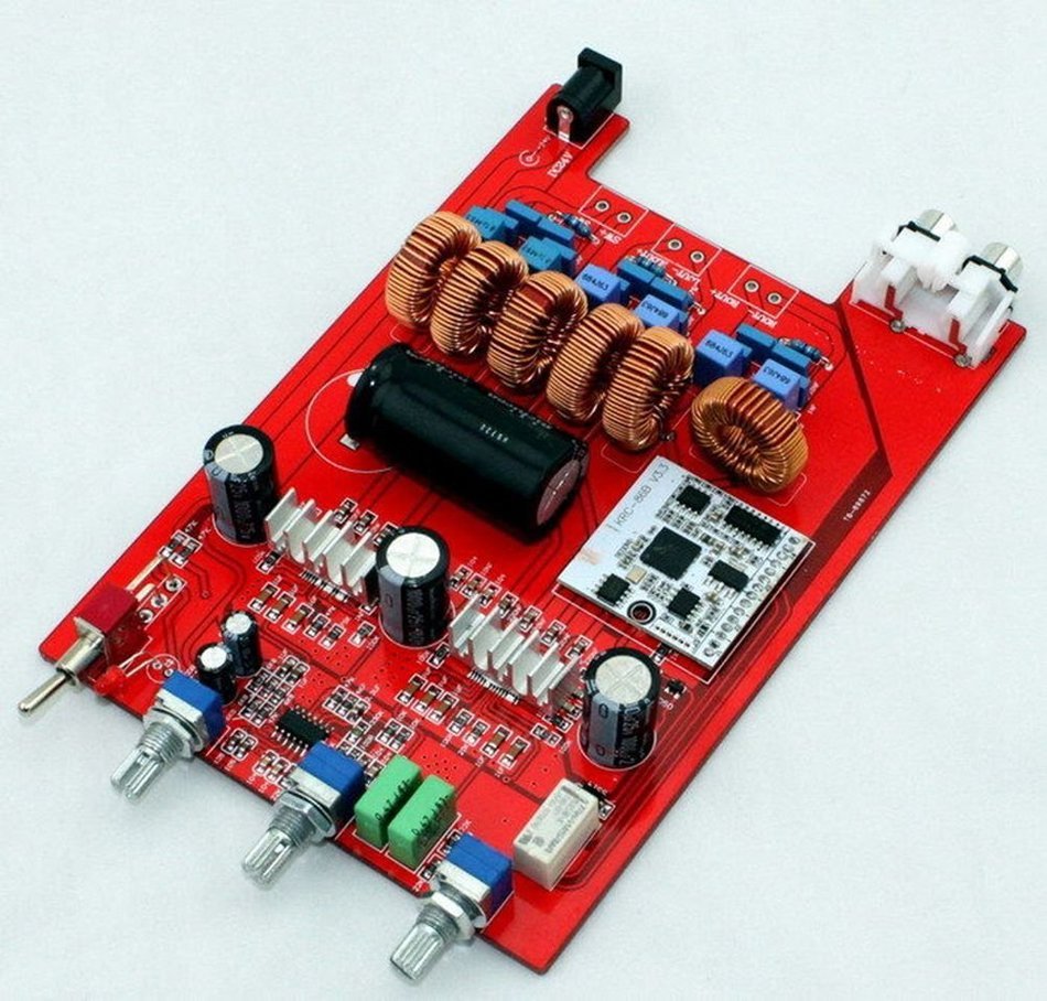 50x2+100W TPA3116 2.1 Bluetooth Class D Amplifier Board w/ Fever module1875 N5