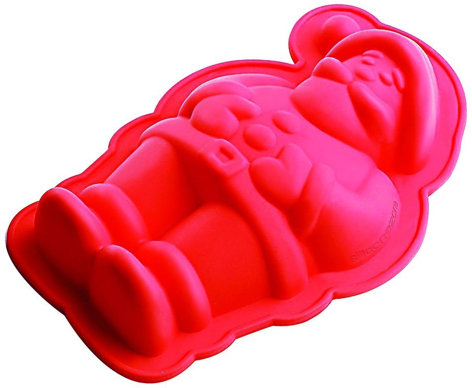 Siliconezone Piggy Collection 5.9" Non-Stick Mini Piggy Silicone Cake Mold, Pink N4