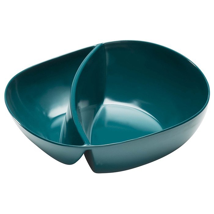 Zak! Designs Moso Divided Plate, 100% Natural Materials and BPA-free, 10.5", Rye, Set of 6 N22