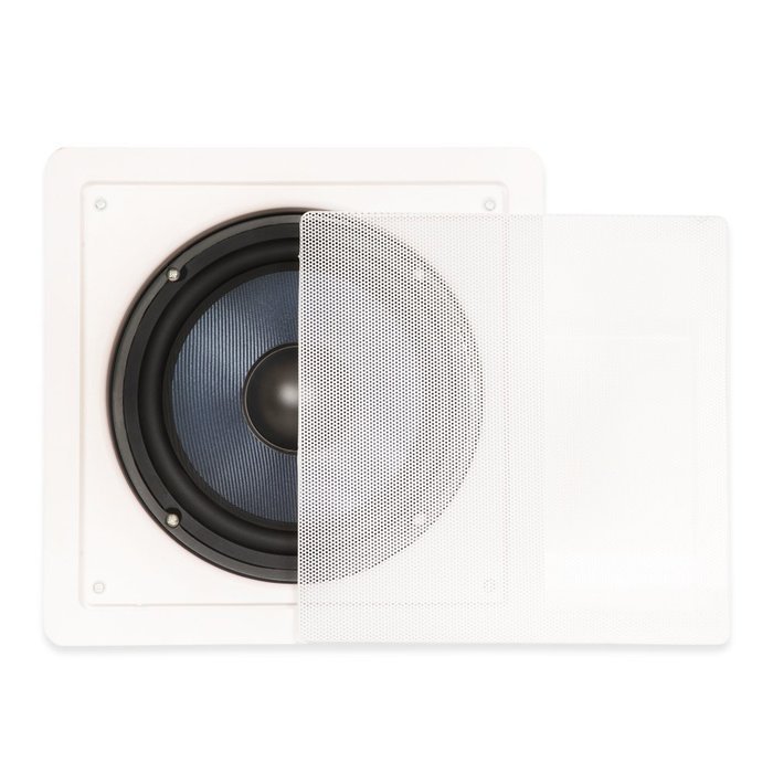 Blue Octave BDW8 In Wall 8" Passive Subwoofer Speakers Home Theater 3 Sub Set N6