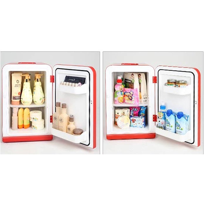 Sweden Dometic Mobicool 15L, 507oz Mini Portable Refrigerator Red 220V AC, 12V DC