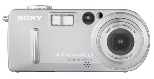 Sony DSCP9 Cyber-shot 4MP Digital Camera w/ 3x Optical Zoom N3
