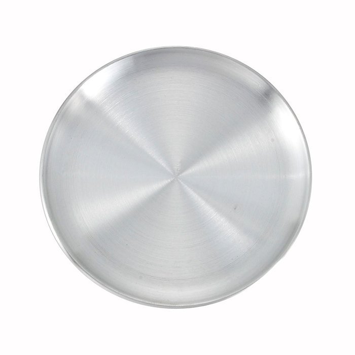 Winco Aluminum Coupe Style Pizza Tray, 8 inch -- 1 each.