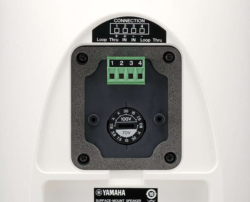 Yamaha VXS5 VXS Series 5.25 Inch Surface Mount Speaker - Black Pair