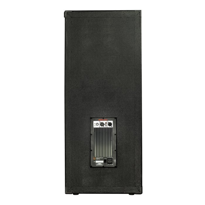 Nady PPAS-215+ / Full Range 2-Way Powered PA speaker / 200W class AB amp / 2 x 15" woofers / Tolex covered with...