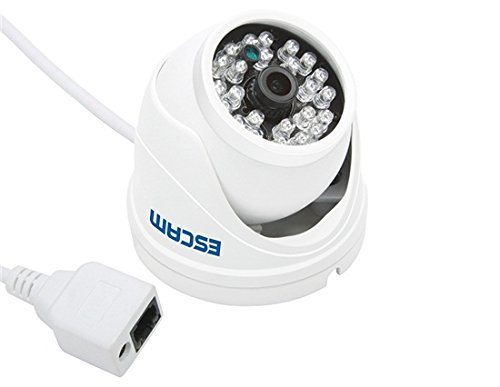 ADMOMON QD520 Peashooter 720P Mini Waterproof IR-Dome Camera Supports P2P (White) N2