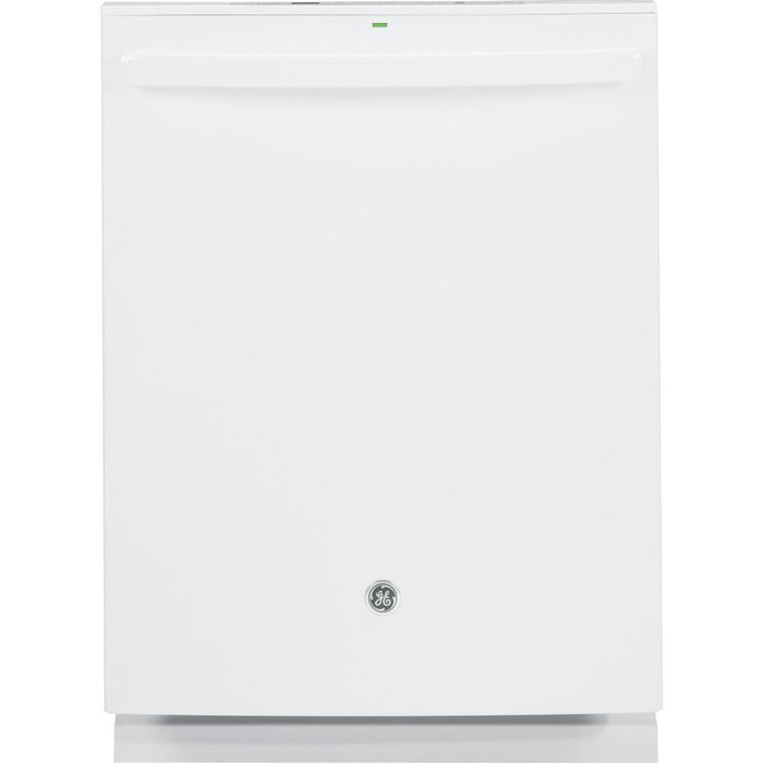 GE Profile 24" White Built-In Dishwasher N10