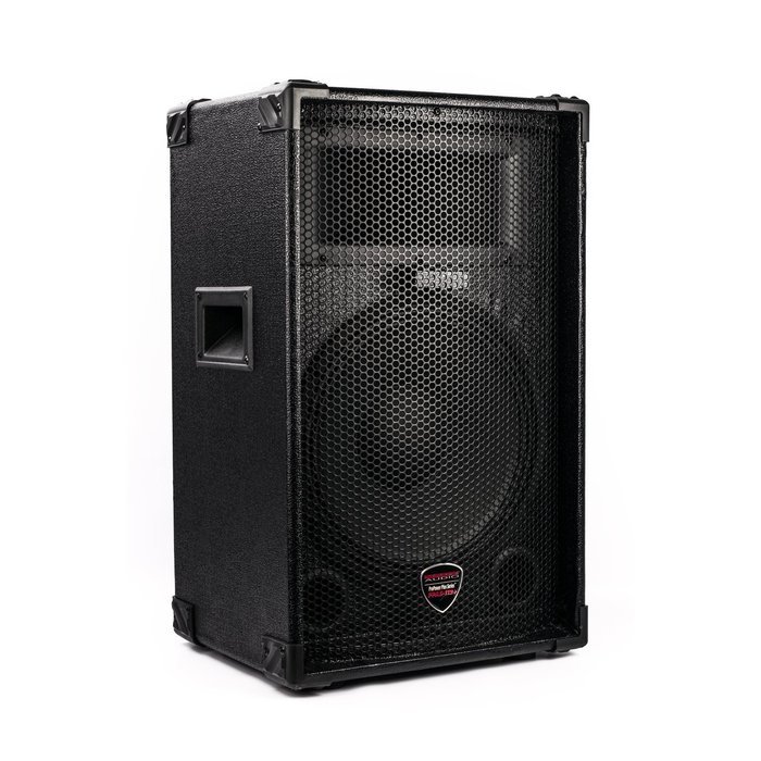 Nady PPAS-215+ / Full Range 2-Way Powered PA speaker / 200W class AB amp / 2 x 15" woofers / Tolex covered with... N4