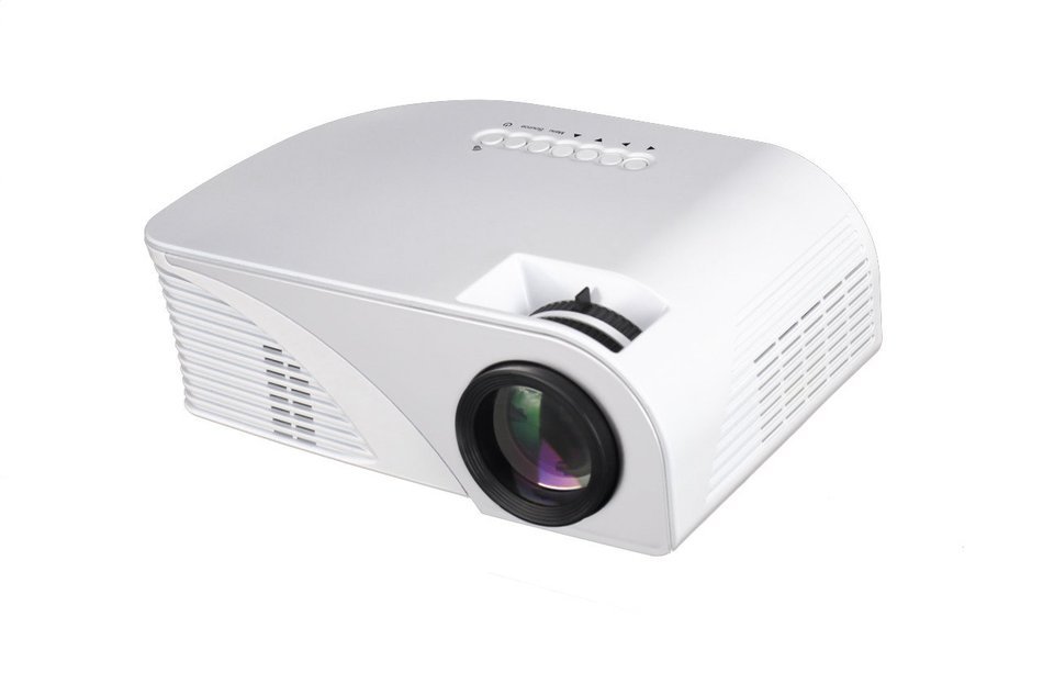 OEM S1 LED LCD (WVGA) Mini Video Projector - US Version (Includes Warranty) - White (FP8048S1W-IV)