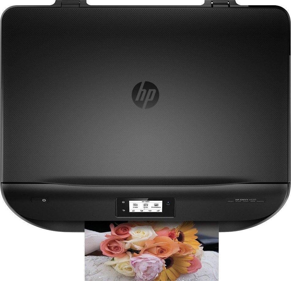 HP - ENVY 4520 Wireless All-In-One Instant Ink Ready Printer - Black